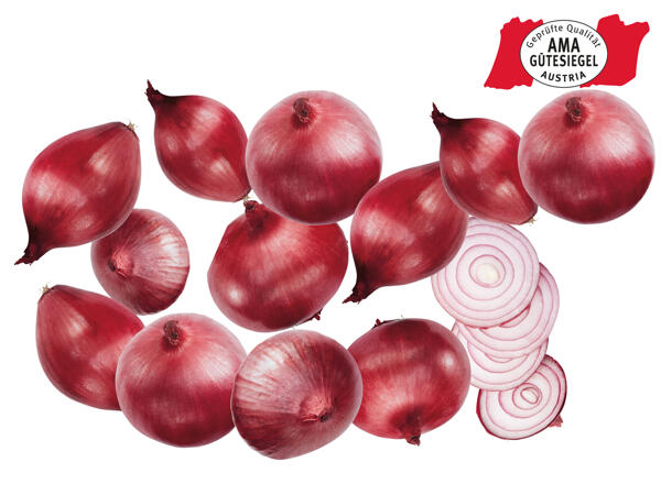 Zwiebeln rot aus Österreich