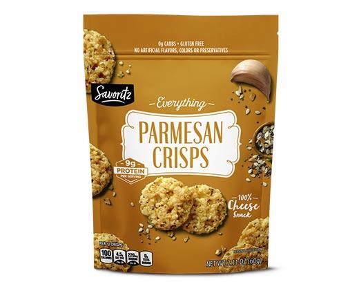 Savoritz 
 Parmesan Crisps Four Cheese or Everything