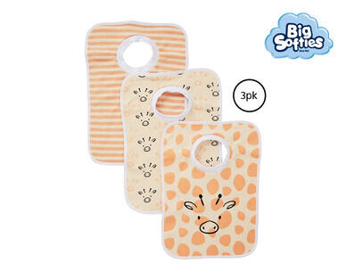 Big Softies Infant Bibs 3pk