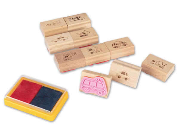 Kinderstempel-Set, 11-teilig