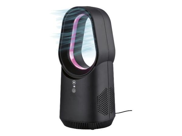 Stolní mini ventilátor s LED osvětlením