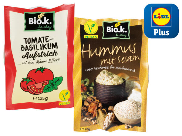Bio.k. Aufstriche