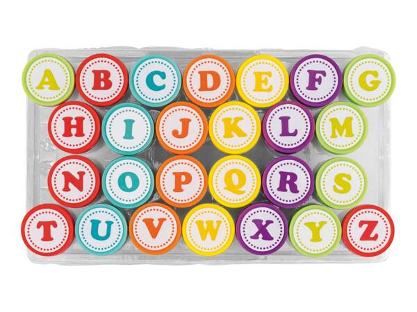 Crelando Craft Accessories - Alphabet Stamps