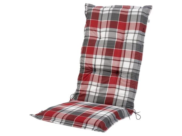 High back chair cushion 120x50cm