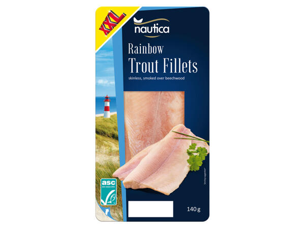 Filets de truite fumée