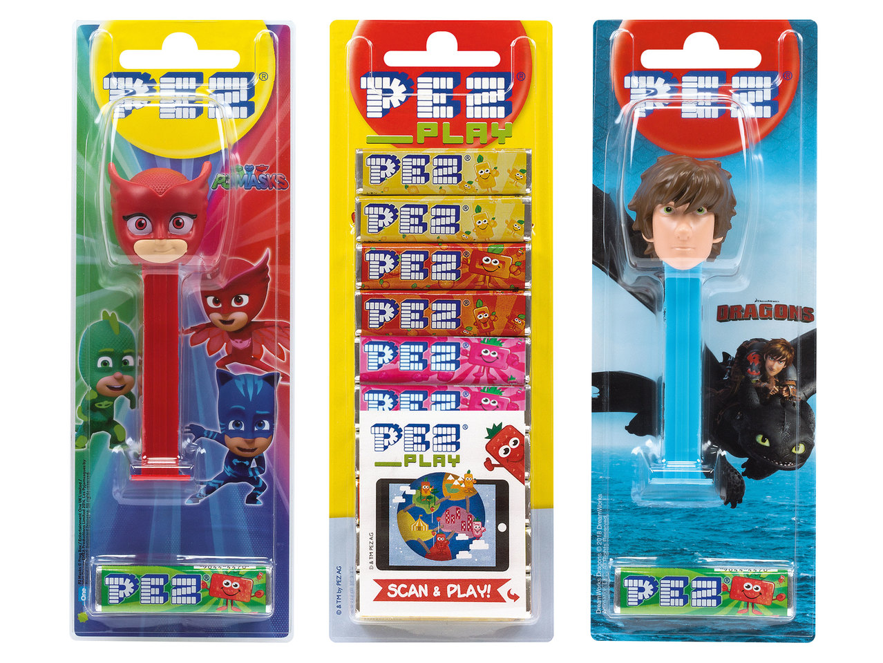 PEZ Spender oder Nachfüller 10er-Pack