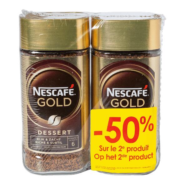 NESCAFÉ GOLD(R) 				Oploskoffie Dessert