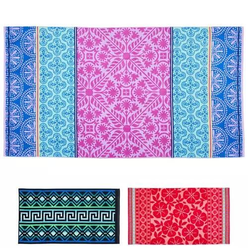 Terry Jacquard Beach Towel