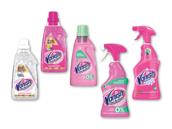Vanish Oxi Action spray eller Gel mod pletter