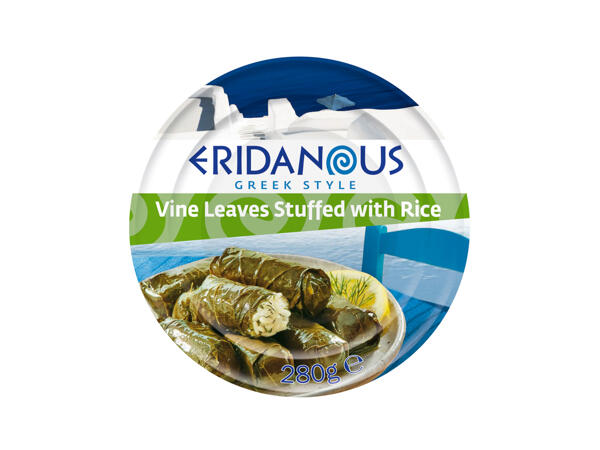 Vine Leaves filled with Rice