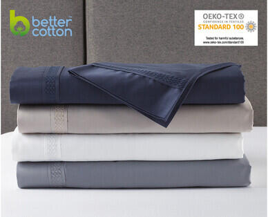 410 Thread Count Fitted Sheet Set – Queen Size