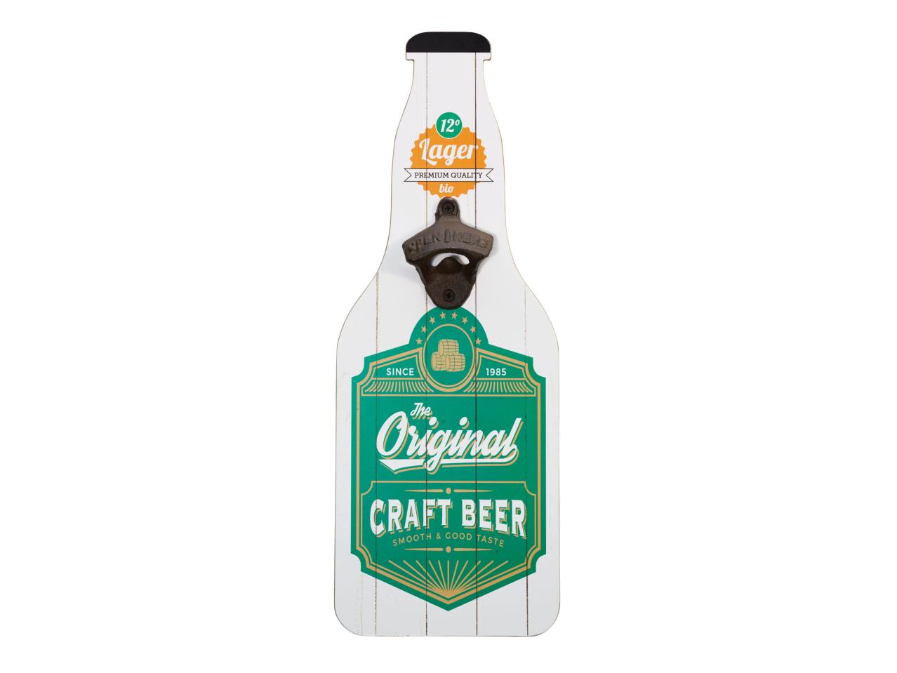Wall-Mounted Bottle Opener