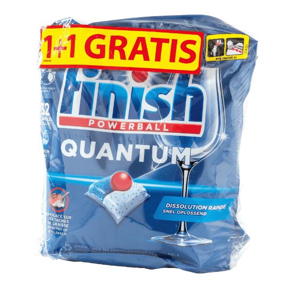 FINISH(R) 				Quantum-vaatwastabs, 32 st.