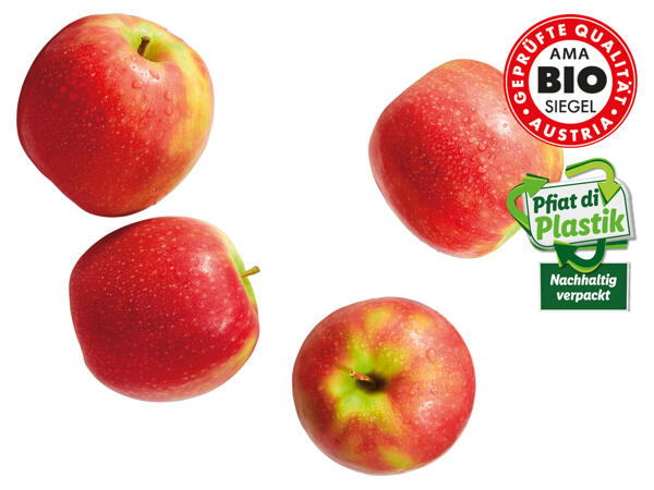 Bio Äpfel rot aus der Steiermark