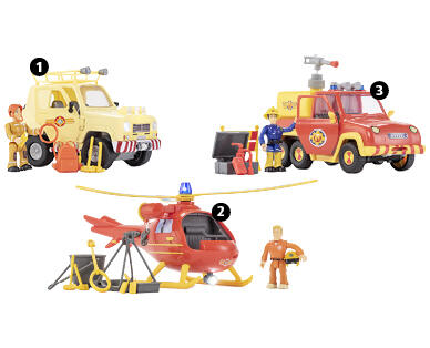 DICKIE TOYS/FEUERWEHRMANN SAM 
 FAHRZEUGE