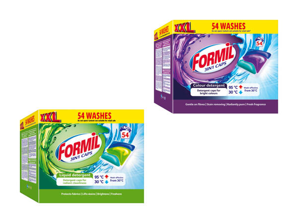 Lessive liquide en capsules 3 en 1