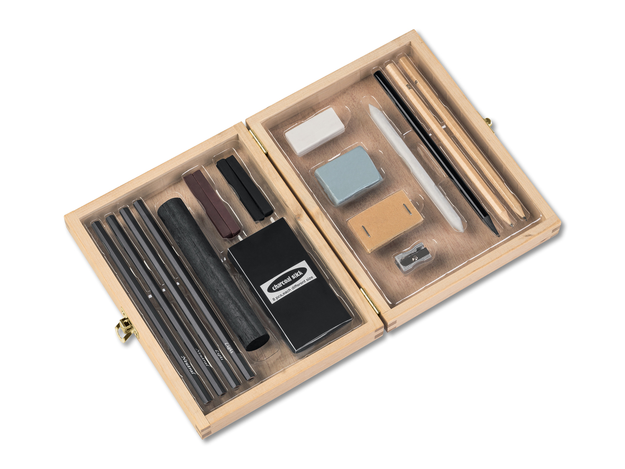 Set de fusains, 26 pièces