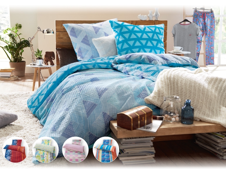 MERADISO(R) Reversible Seersucker Bedlinen