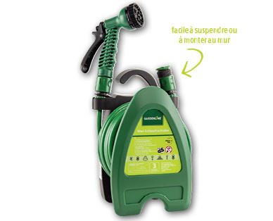 Lot avec mini-tambour enrouleur GARDENLINE(R)