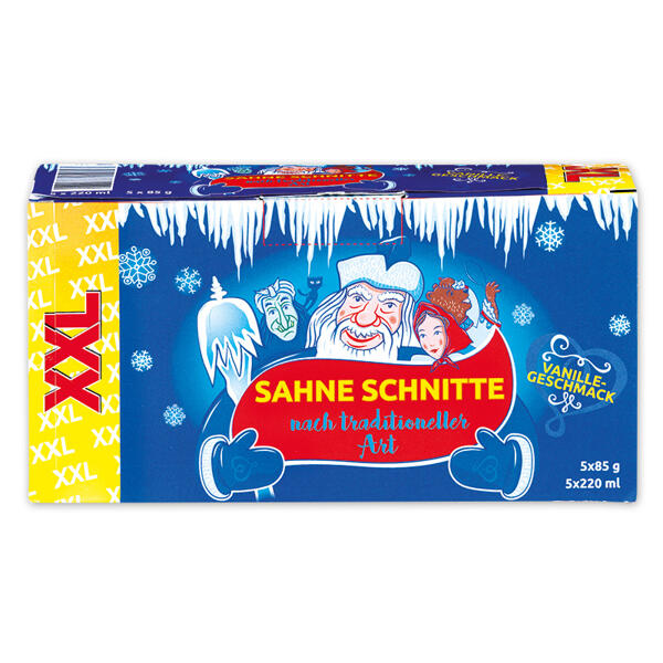 XXL Sahne Schnitte