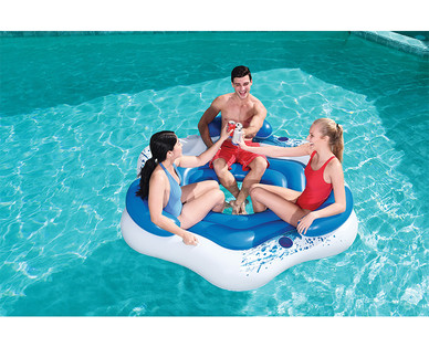 Crane Inflatable Floating Island Lounge Raft