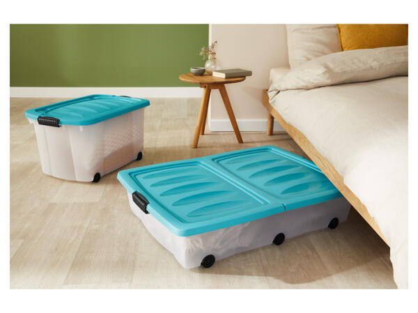 Storage Box with Wheels 45L
