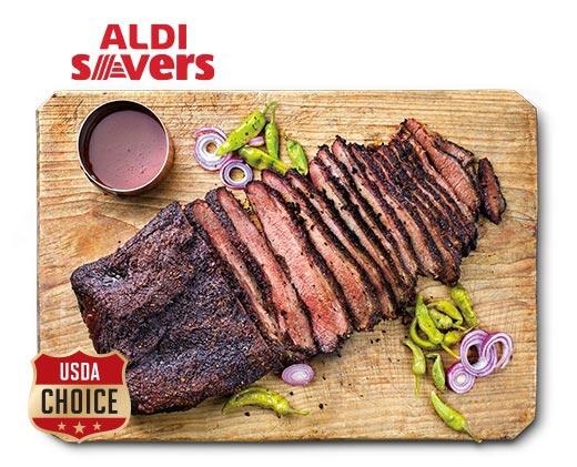 Salt & Pepper or BBQ Seasoned Brisket
