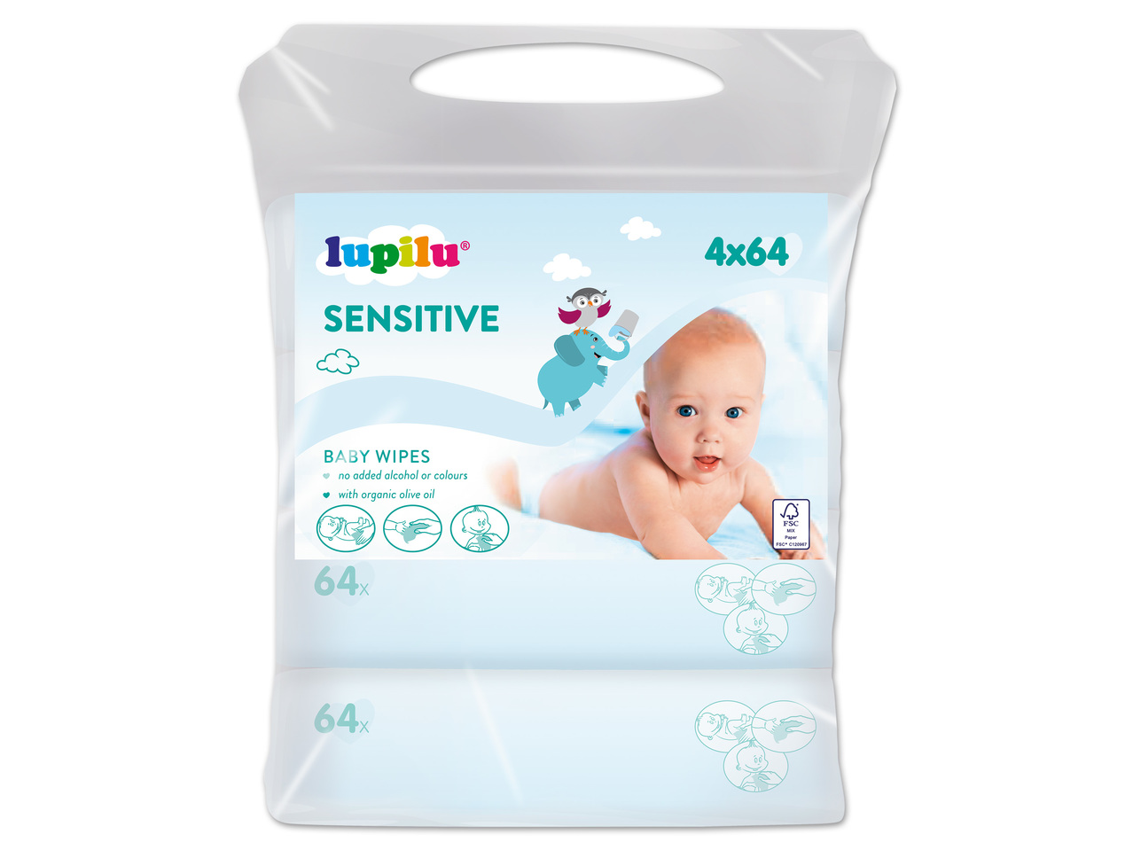 LUPILU Baby Feuchttücher