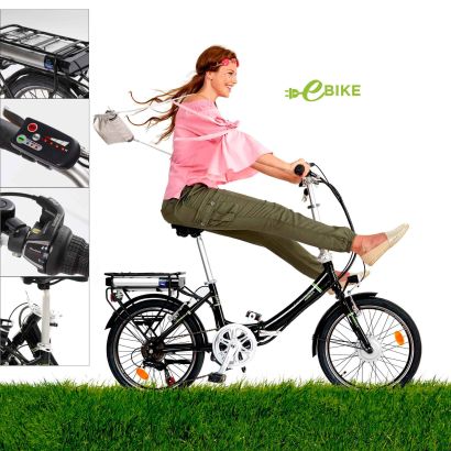 Vélo électrique pliable