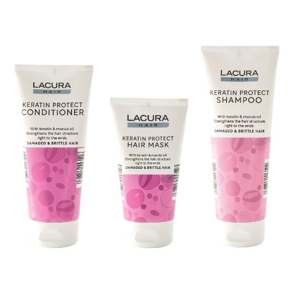 LACURA(R) 				Haarverzorging met keratine