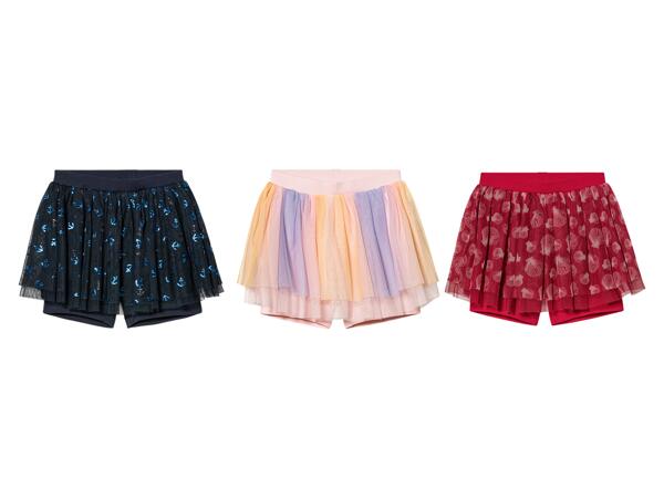 Tyllkjol med cykelshorts