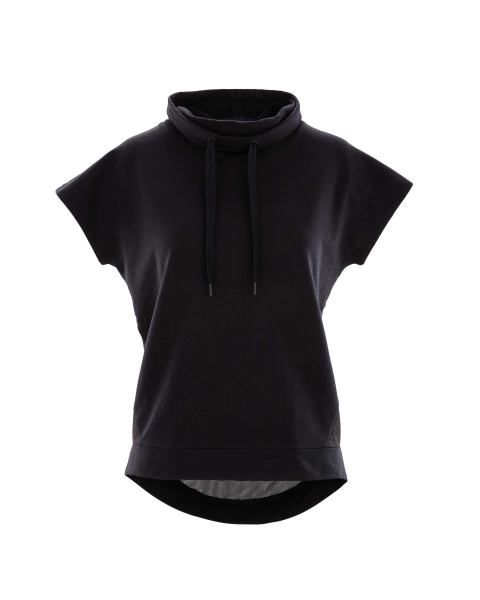Ladies Black Short Sleeves