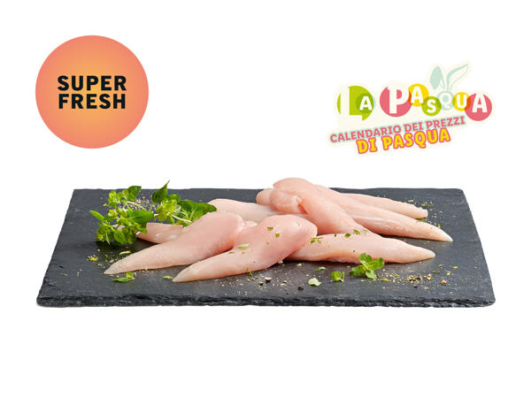 Fillettini di petto di pollo