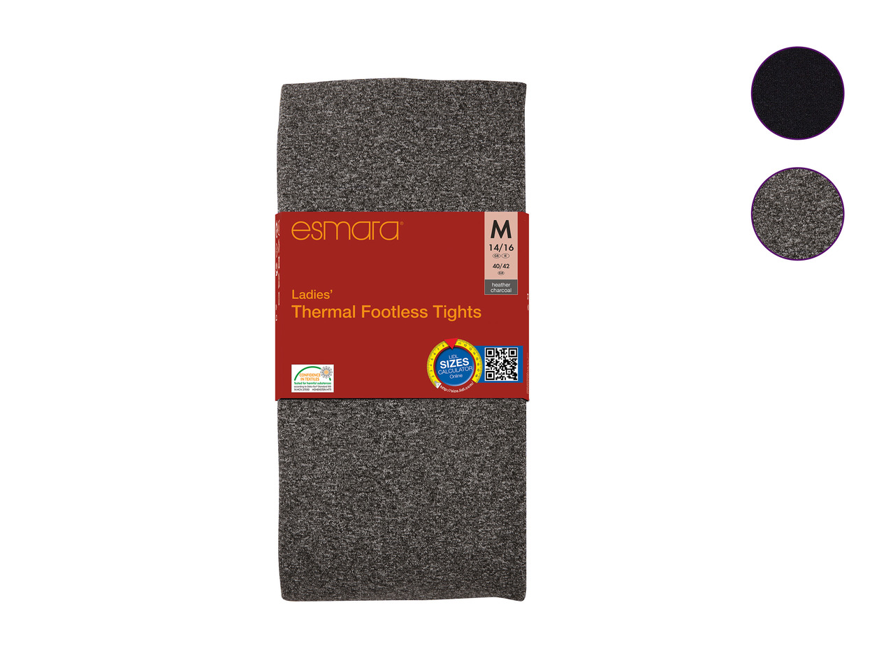 Esmara Ladies' 100 Den Thermal Tights or Footless Tights1