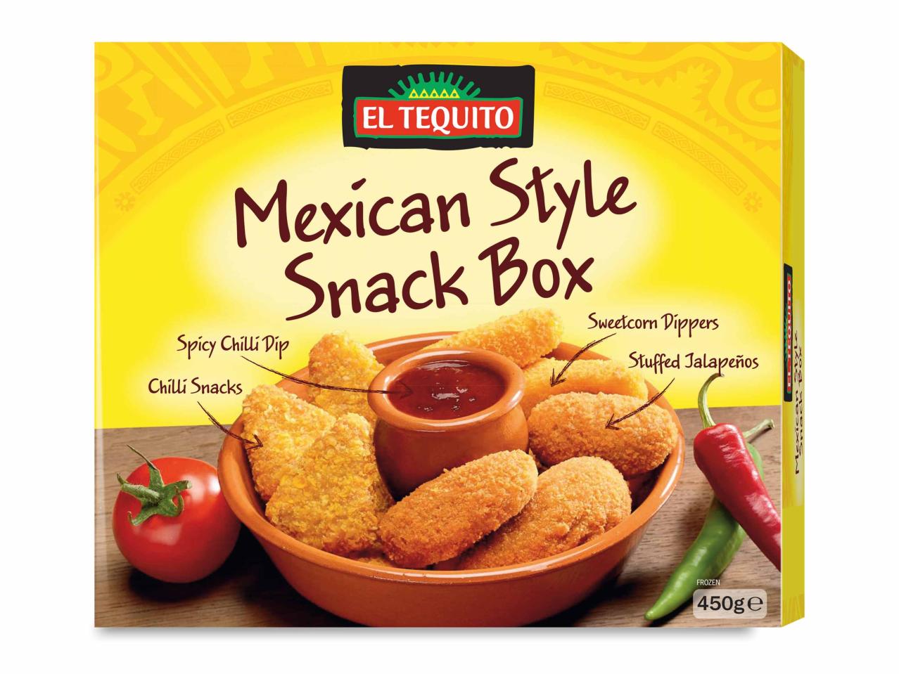 Snack box messicano