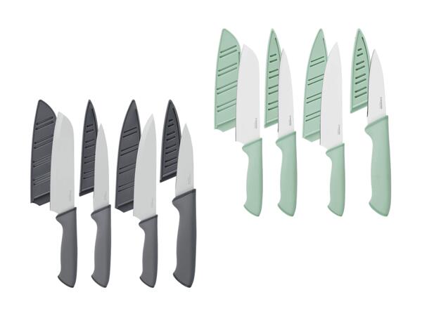 Set de couteaux en inox, 4 pièces