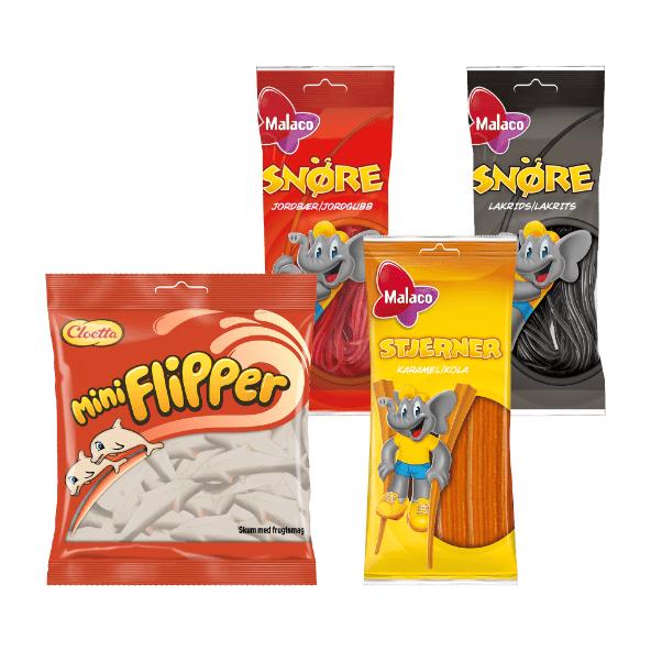 Snører, stjerner eller flipper