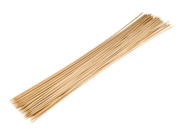 Grillmeister Bamboo Barbecue Skewers or Wooden Smoking Planks
