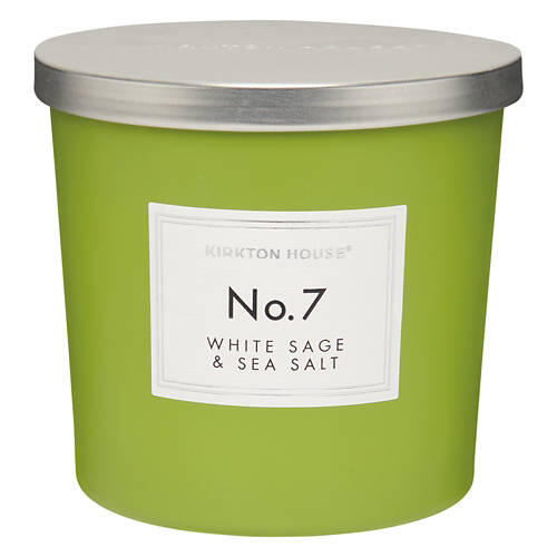 Luxury 2 Wick Candle - White Sage & Sea Salt