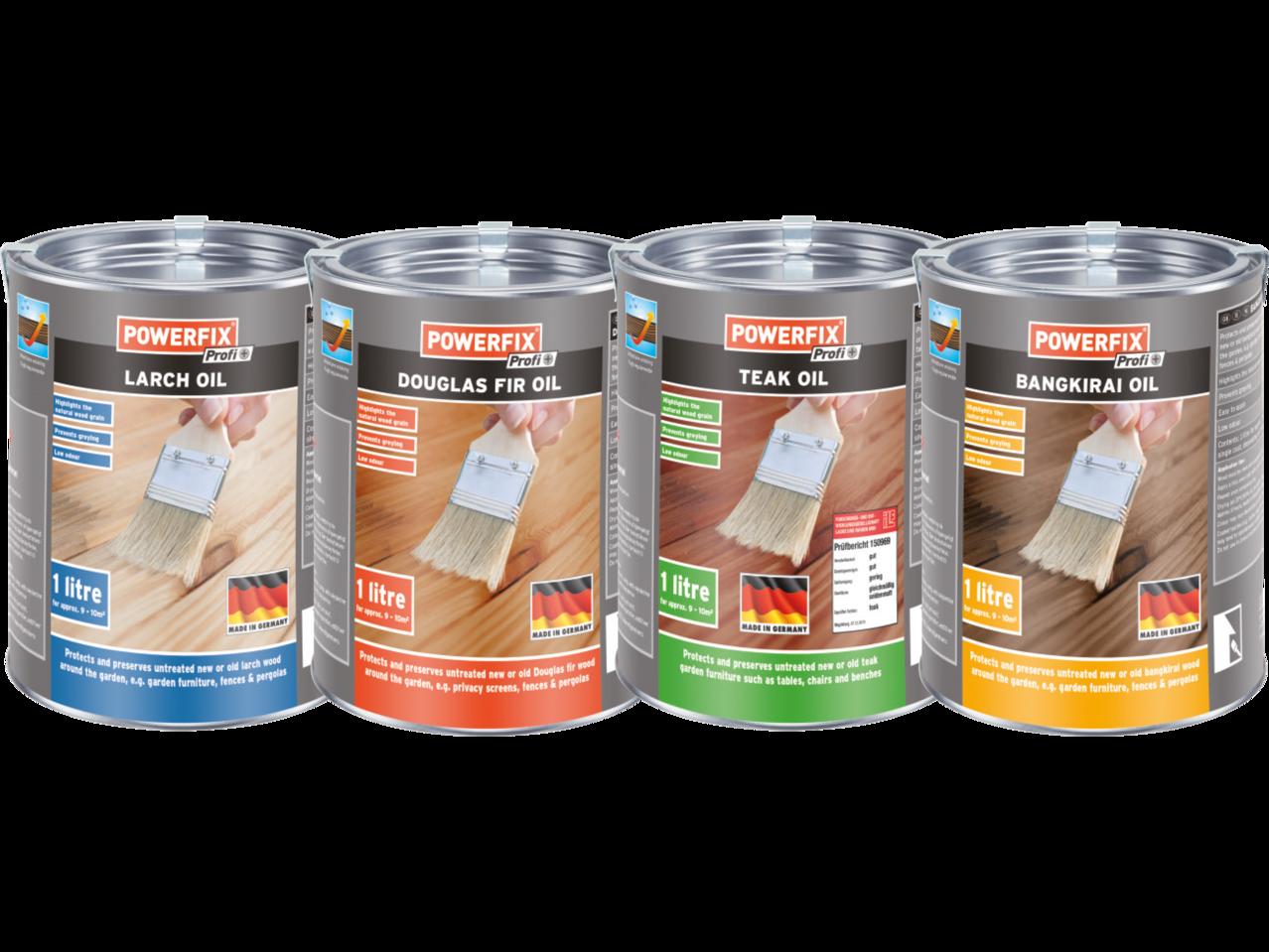 POWERFIX 1L Wood Protection Oil