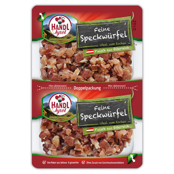 Feine Speckwuerfel