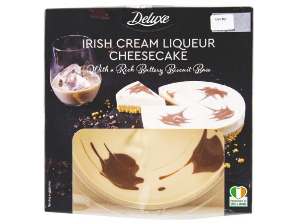 Irish Cream Liqueur Cheesecake