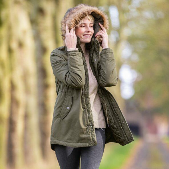 UP2Fashion(R) 				Parka voor dames