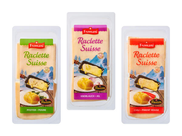 Raclette en tranches