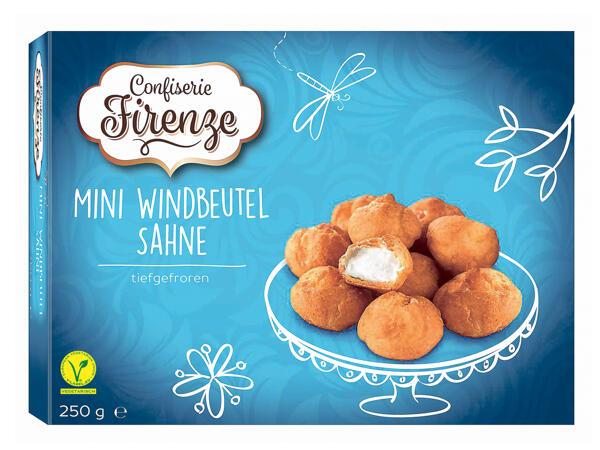Mini-Windbeutel 1+1 gratis