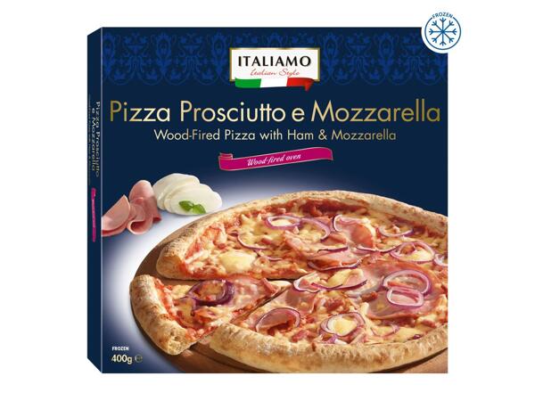 Wood Fired Pizza Ham and Mozzarella