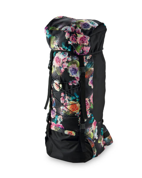 Abstract Floral Festival Backpack