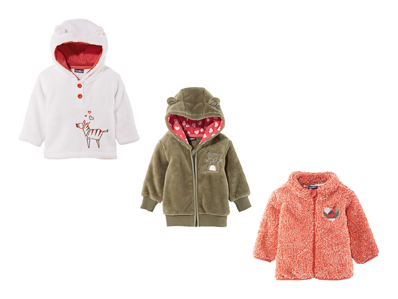 Giacca in pile/ Pullover in pile per bambini1