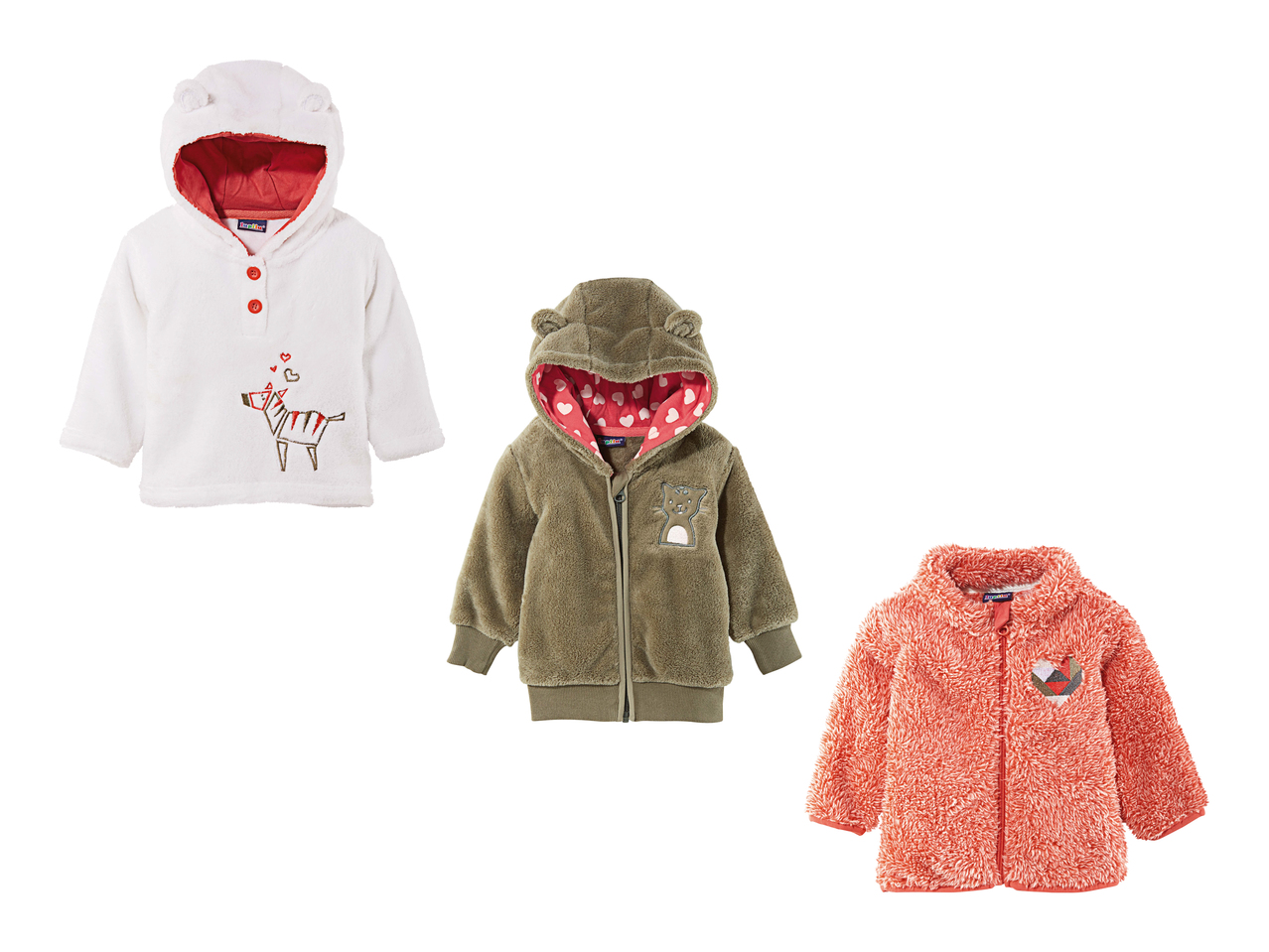 Veste/ Pull-over polaire pour bébé1