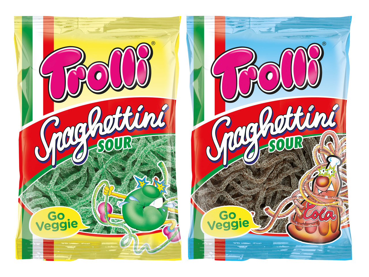 TROLLI Spaghettini Sour